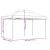 Cort de petrecere pliabil Pop-Up, 440x292x315 cm, bej GartenMobel Dekor