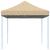 Cort de petrecere pliabil Pop-Up, 440x292x315 cm, bej GartenMobel Dekor