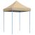Cort de petrecere pliabil Pop-Up, 200x200x306 cm, bej GartenMobel Dekor