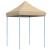 Cort de petrecere pliabil Pop-Up, 200x200x306 cm, bej GartenMobel Dekor