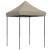 Cort de petrecere pliabil Pop-Up, taupe, 200x200x306 cm GartenMobel Dekor