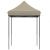 Cort de petrecere pliabil Pop-Up, taupe, 200x200x306 cm GartenMobel Dekor