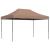 Cort de petrecere pliabil Pop-Up, 410x279x315 cm, maro GartenMobel Dekor