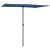 Umbrelă de soare exterior, stâlp aluminiu, azuriu, 2 x 1,5 m  GartenMobel Dekor