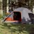 Cort de camping pentru 4 persoane, gri/portocaliu, impermeabil GartenMobel Dekor