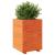 Jardinieră de grădină, maro ceruit 50x50x72,5 cm lemn masiv pin GartenMobel Dekor