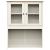 Dulap superior comodă „VIGO”, alb, 78x30x100 cm, lemn masiv pin GartenMobel Dekor