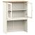 Dulap superior comodă „VIGO”, alb, 78x30x100 cm, lemn masiv pin GartenMobel Dekor