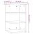 Dulap lateral, gri sonoma, 35x35x55 cm, lemn prelucrat GartenMobel Dekor