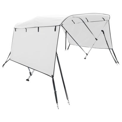 Parasolar Bimini 4 arcuri pereți laterali 243x(230-244)x137 cm GartenMobel Dekor