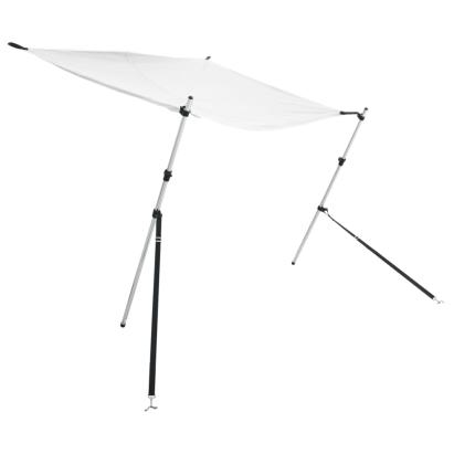 Extensie parasolar T-Top, alb, 170x170x(113-182,5) cm GartenMobel Dekor