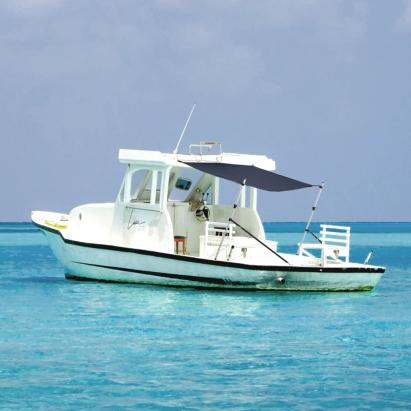 Extensie parasolar T-Top, albastru, 170x170x(113-182,5) cm GartenMobel Dekor