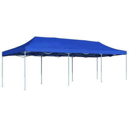 Cort de petrecere pliabil, albastru, 3 x 9 m GartenMobel Dekor
