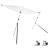 Set extensie parasolar T-Top, alb, 170x170x(113-182,5) cm GartenMobel Dekor