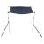 Set extensie parasolar T-Top, bleumarin, 174x205x(115-194) cm GartenMobel Dekor