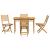 Set mobilier de grădină, 5 piese, bambus GartenMobel Dekor
