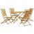 Set mobilier de grădină, 5 piese, bambus GartenMobel Dekor