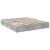 Cadru de pat cu sertare gri beton 200x200 cm lemn prelucrat GartenMobel Dekor