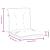 Perne scaun spătar mic 2 buc. melanj antracit 100x50x7cm textil GartenMobel Dekor