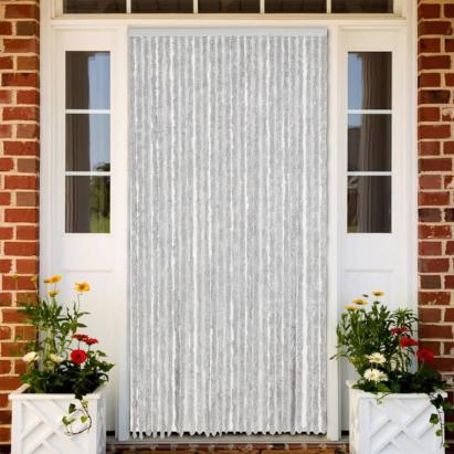 Perdea pentru insecte, gri, 118x220 cm, chenille GartenMobel Dekor
