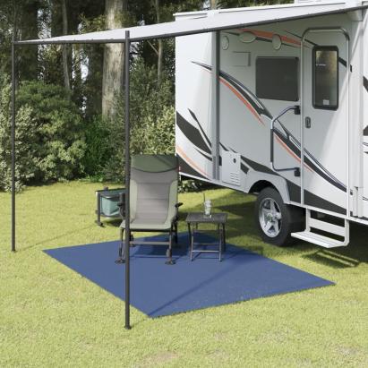 Covoraș de camping, albastru, 2,5x2 m GartenMobel Dekor