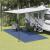 Covoraș de camping, albastru, 5,5x2,5 m GartenMobel Dekor