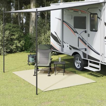Covoraș de camping, crem, 2,5x2 m GartenMobel Dekor