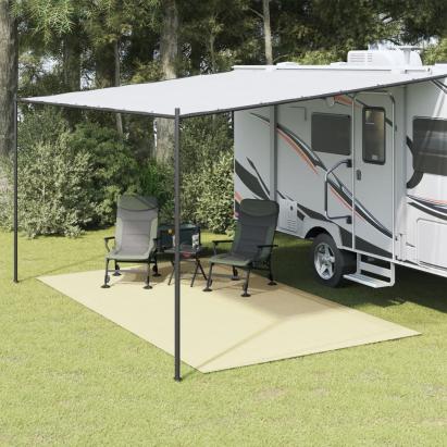 Covoraș de camping, crem, 4x2,5 m GartenMobel Dekor