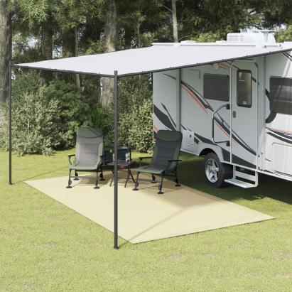 Covoraș de camping, crem, 4,5x2,5 m GartenMobel Dekor