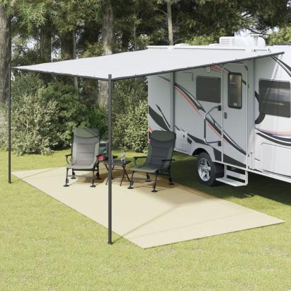 Covoraș de camping, crem, 5x2,5 m GartenMobel Dekor
