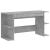 Birou, gri beton, 140x50x75 cm, lemn compozit GartenMobel Dekor