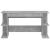 Birou, gri beton, 140x50x75 cm, lemn compozit GartenMobel Dekor