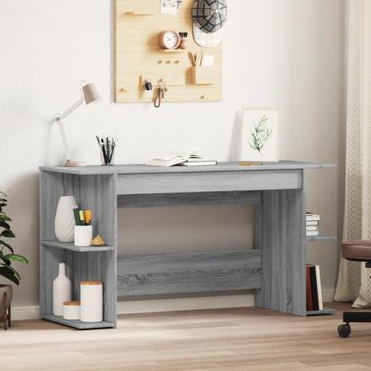 Birou, gri sonoma, 140x50x75 cm, lemn compozit GartenMobel Dekor