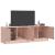 Dulapuri TV 2 buc Roz 67x39x44 cm Otel GartenMobel Dekor