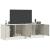 Dulapuri TV 2 buc., alb, 67x39x44 cm Otel GartenMobel Dekor