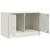 Dulapuri TV 2 buc., alb, 67x39x44 cm Otel GartenMobel Dekor