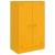 Noptieră, galben muștar, 67x39x107 cm oțel GartenMobel Dekor