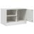 Dulapuri TV 2 buc., alb, 67x39x44 cm Otel GartenMobel Dekor