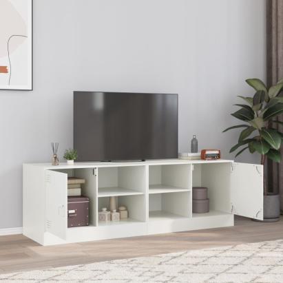 Dulapuri TV 2 buc., alb, 67x39x44 cm Otel GartenMobel Dekor
