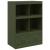 Dulap înalt verde măslină 67x39x95 cm oțel GartenMobel Dekor