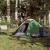 Cort de camping cupolă pentru 2 persoane, verde, impermeabil GartenMobel Dekor