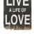 Cuier de perete cu 6 cârlige, 120 x 40 cm, LOVE LIFE  GartenMobel Dekor