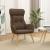 Scaun de relaxare, maro, material textil GartenMobel Dekor