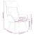 Scaun de relaxare, maro, material textil GartenMobel Dekor