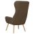 Scaun de relaxare, maro, material textil GartenMobel Dekor