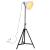 Lampă de podea, alb, 61x61x90/150, 25 W, E27 GartenMobel Dekor