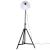 Lampă de podea, alb, 61x61x90/150, 25 W, E27 GartenMobel Dekor
