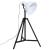 Lampă de podea, alb, 61x61x90/150, 25 W, E27 GartenMobel Dekor
