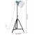 Lampă de podea, 25 W, albastru uzat, 61x61x90/150 cm, E27 GartenMobel Dekor