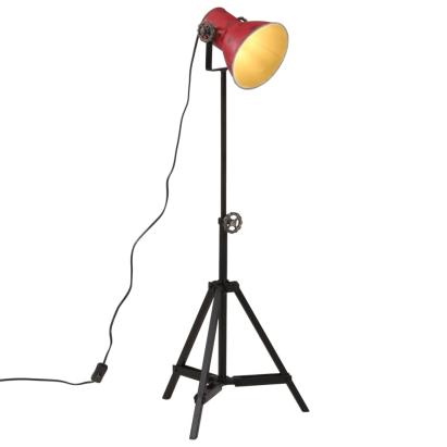 Lampă de podea 25 W, roșu uzat, 35x35x65/95 cm, E27 GartenMobel Dekor